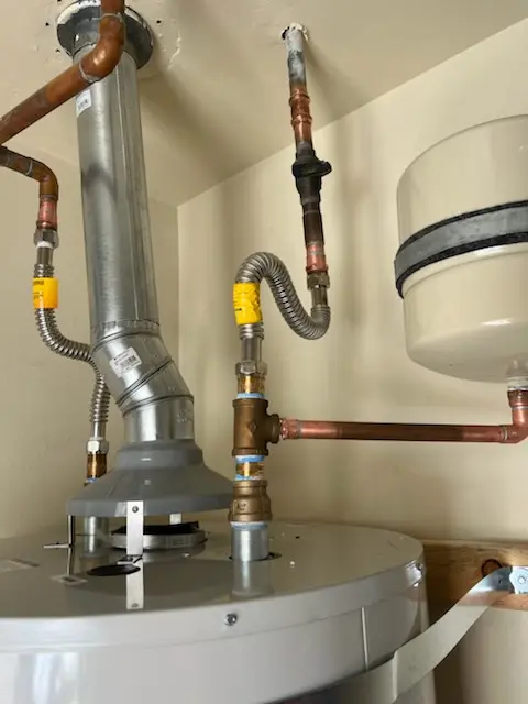 Water heater installation and plumbing repair in Rockfall
